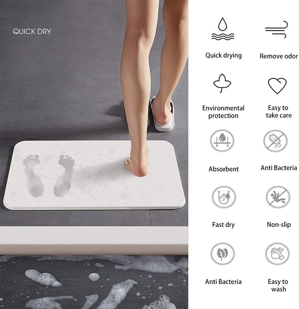 Anti-Slip Water Absorbent Runner & Mat Set