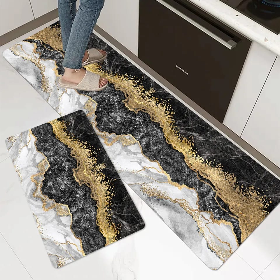 Anti-Slip Water Absorbent Runner & Mat Set