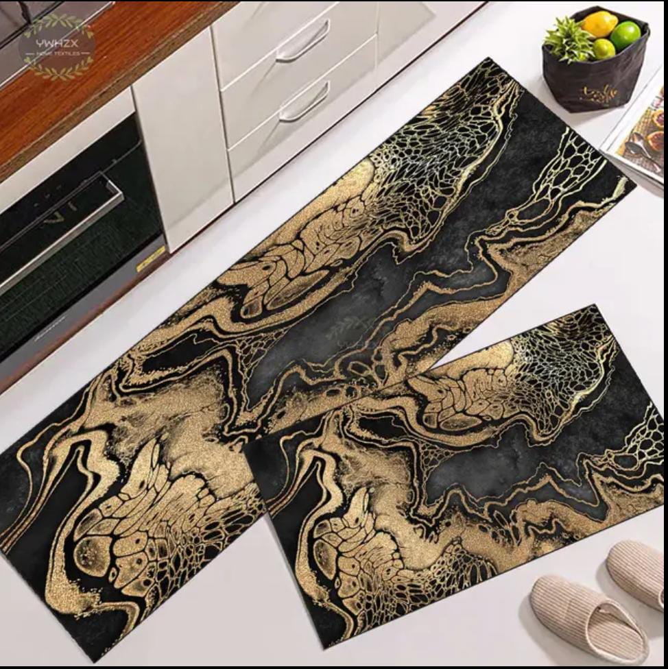Anti-Slip Water Absorbent Runner & Mat Set